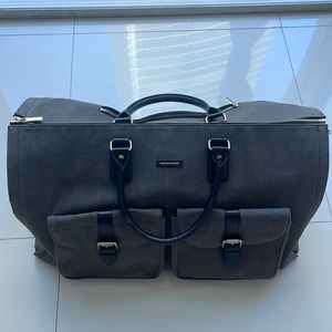 Hook and Albert Fabric Garment Weekender Bag